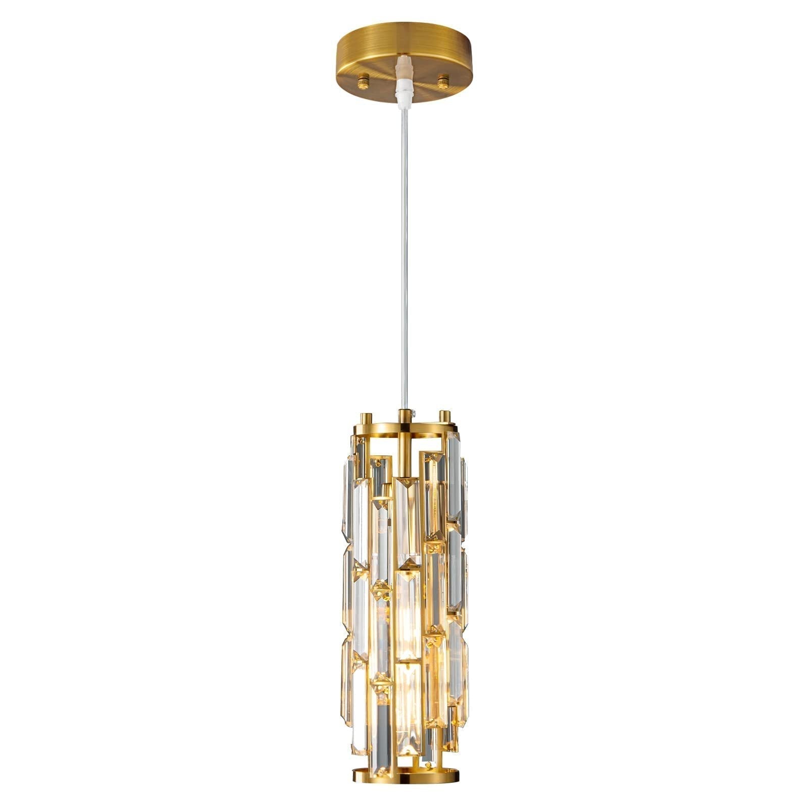 Kristy Cluster Pendant Light, Black & Gold - Lamp Copper