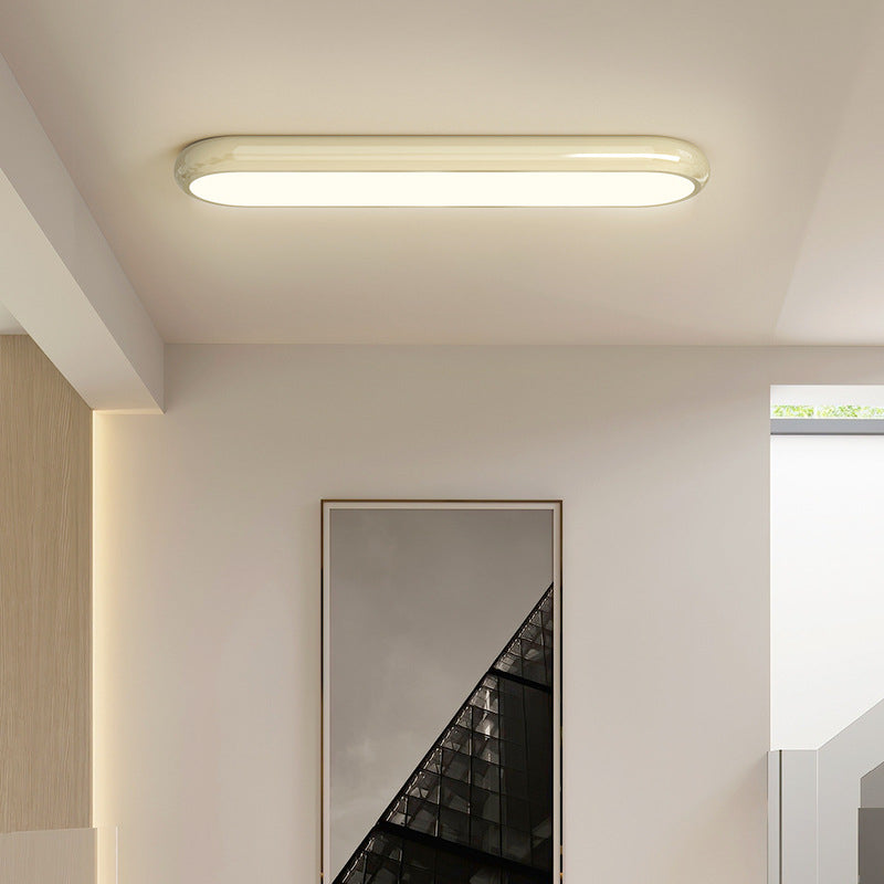 Arisha Modern LED Flush Mount Ceiling Light Black/Yellow/White Living Room - Lamp Copper