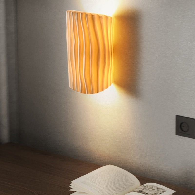 Valentina Retro LED Indoor Wall Lamp White/Grey/Orange/Green Bedroom - Lamp Copper