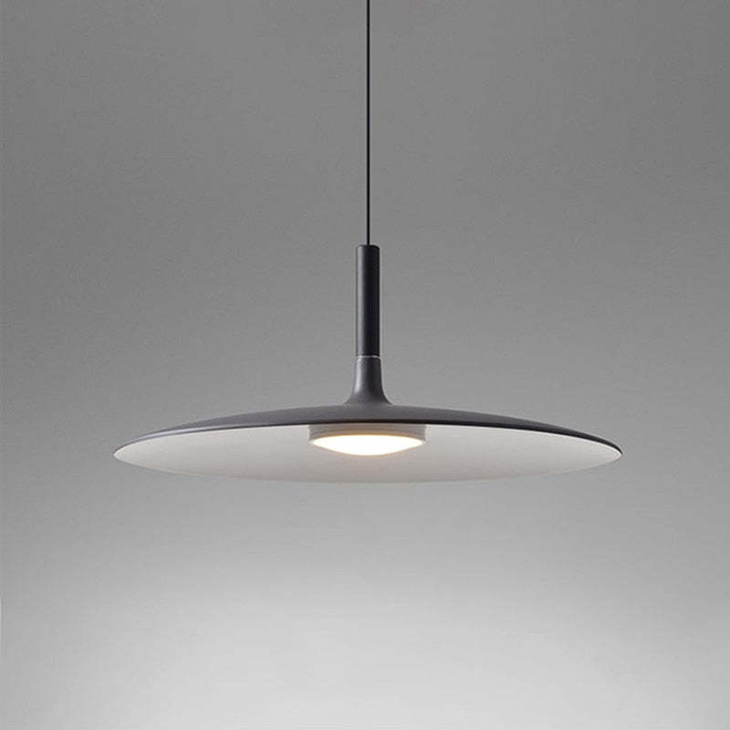 Rava Pendant Light Pan, Plate Shape Modern Design - Lamp Copper
