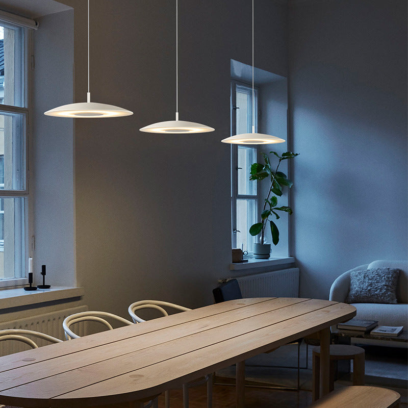 Arisha kitchen Pendant Light White& Nickel Post Modern - Lamp Copper