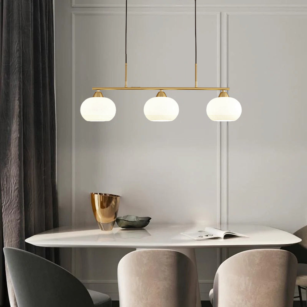 Valentina Modern Nordic Simple Pendant Light, Black/Gold