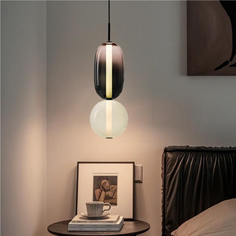 Syro Pendant Light Candied Glass - Lamp Copper