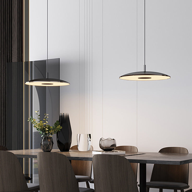 Arisha kitchen Pendant Light White& Nickel Post Modern - Lamp Copper