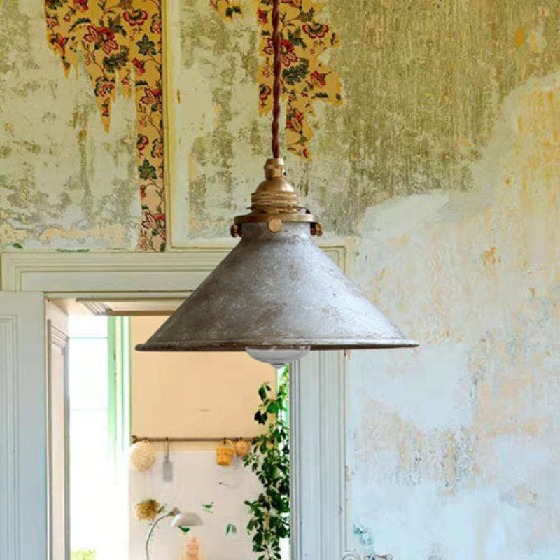 Peppa Pendant Light Vintage Rustic - Lamp Copper