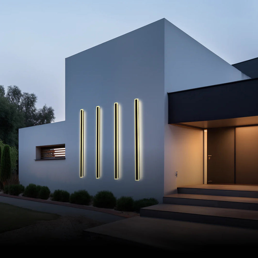 Vynn Linear Outdoor Wall Lamp - Lamp Copper