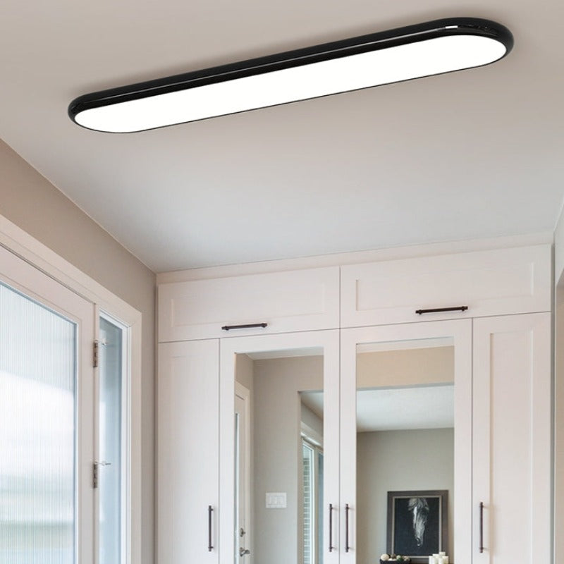 Arisha Modern LED Flush Mount Ceiling Light Black/Yellow/White Living Room - Lamp Copper