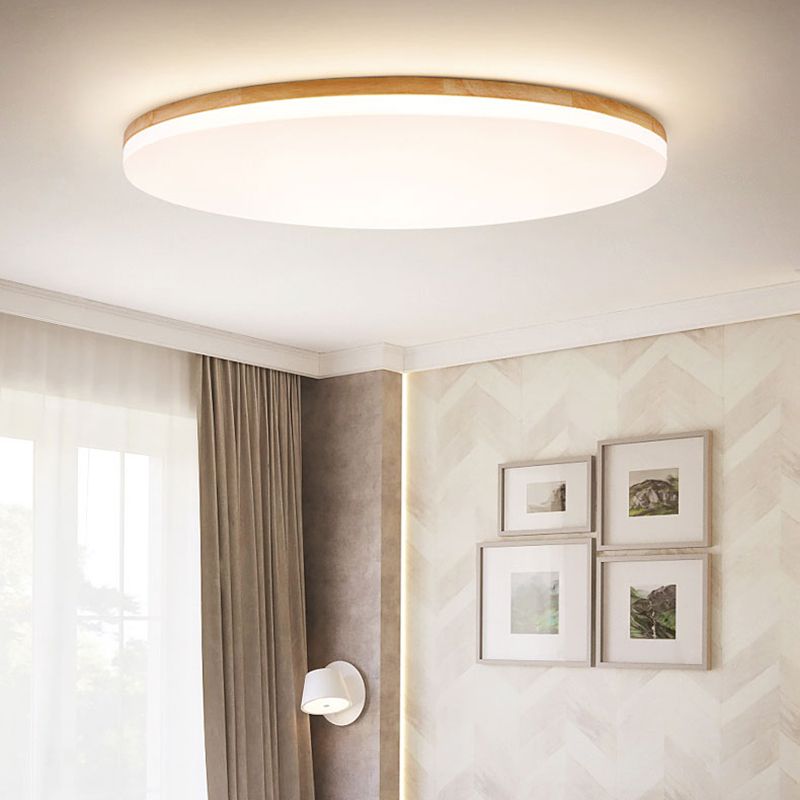 Eilo Wood Ceiling Light - Lamp Copper