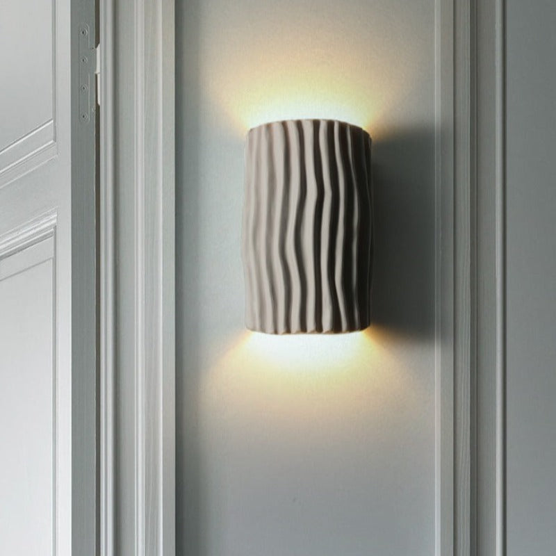 Valentina Retro LED Indoor Wall Lamp White/Grey/Orange/Green Bedroom - Lamp Copper
