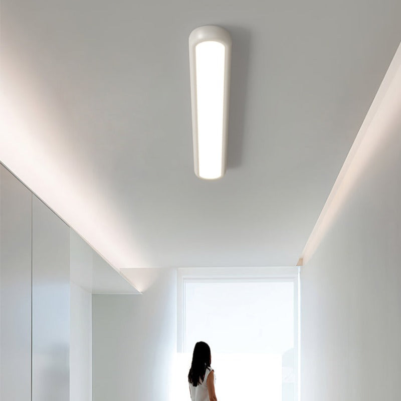 Arisha Modern LED Flush Mount Ceiling Light Black/Yellow/White Living Room - Lamp Copper