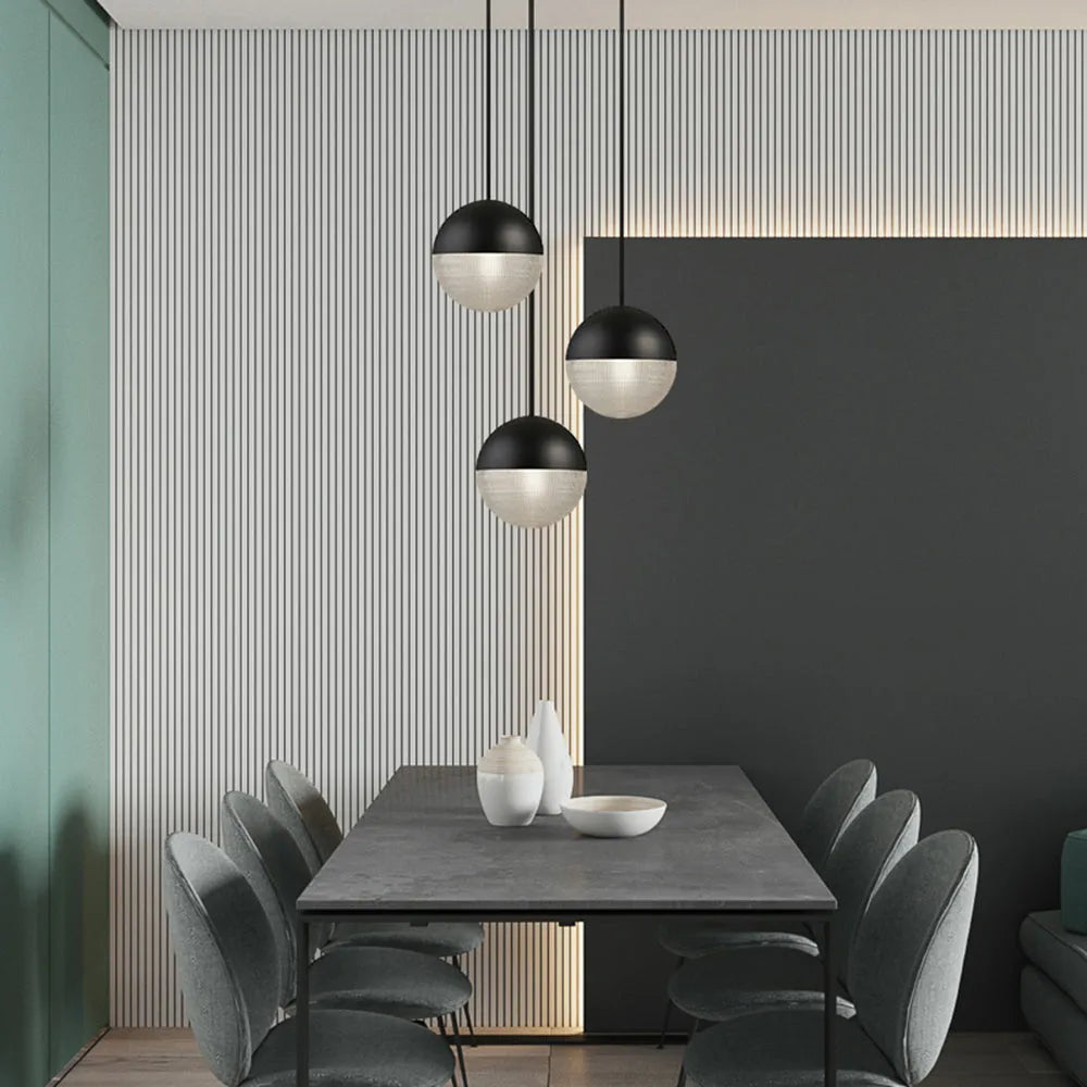 Valentina Vintage Pendant Light, Black & Gold - Lamp Copper
