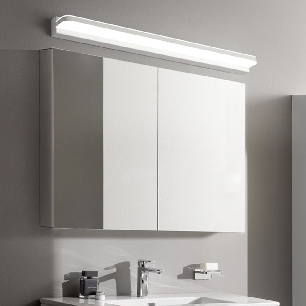 Arisha Wall Lamp Rectangular Modern, Acrylic Mirror, Black/White/Chrome/Gold, Bathroom - Lamp Copper