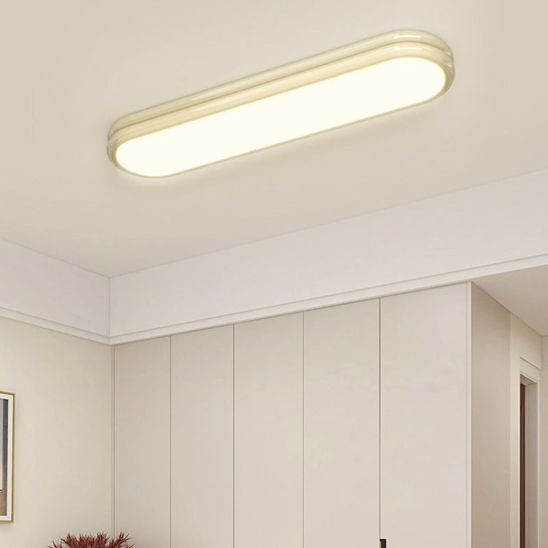 Arisha Modern LED Flush Mount Ceiling Light Black/Yellow/White Living Room - Lamp Copper