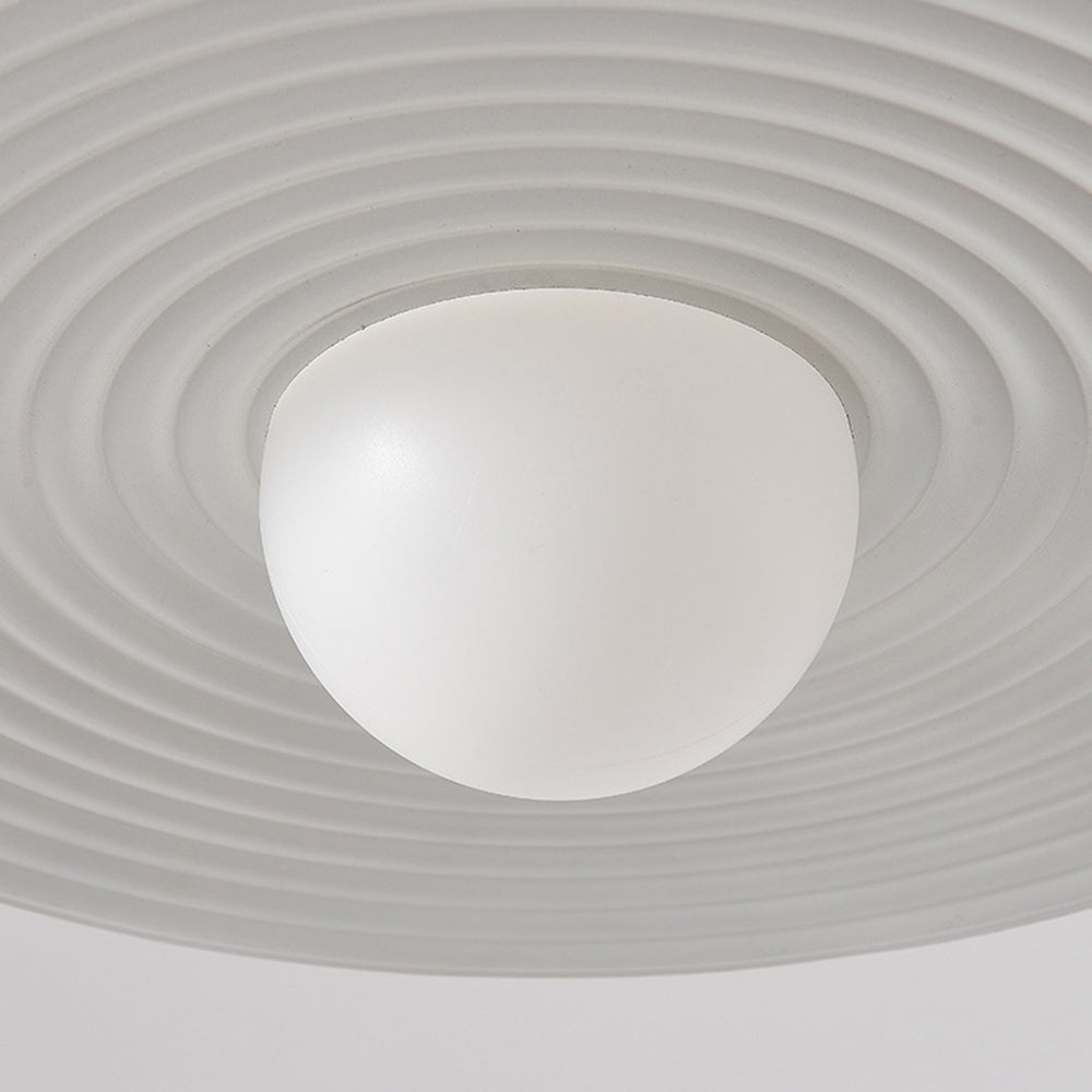 Arisha Minimalist Star Ring Pendant Light,Black/White - Lamp Copper