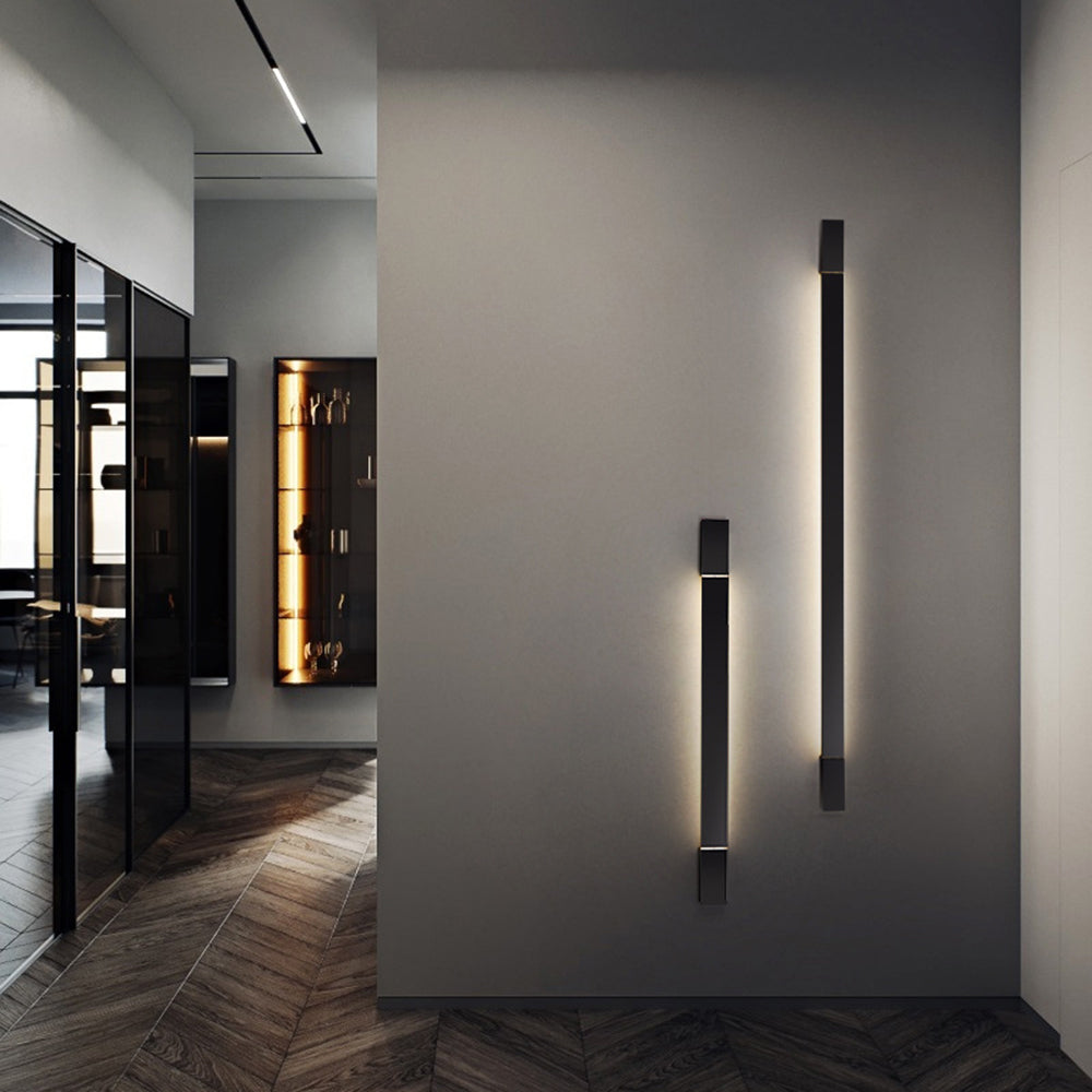 Arisha Black Wall Lamp Rotatable, 6 Size - Lamp Copper