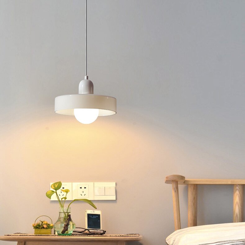 Jess Vintage Glass Pendant Light - Lamp Copper