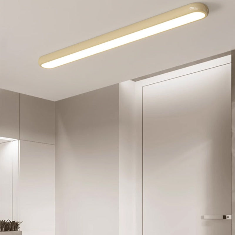 Arisha Modern LED Flush Mount Ceiling Light Black/Yellow/White Living Room - Lamp Copper