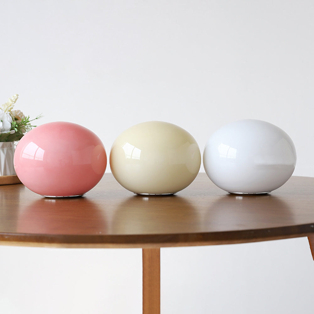 Valentina Retro Art Deco Globe Chandelier, White/Pink/Beige - Lamp Copper