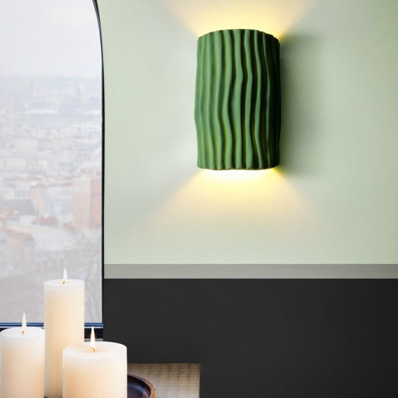 Valentina Retro LED Indoor Wall Lamp White/Grey/Orange/Green Bedroom - Lamp Copper