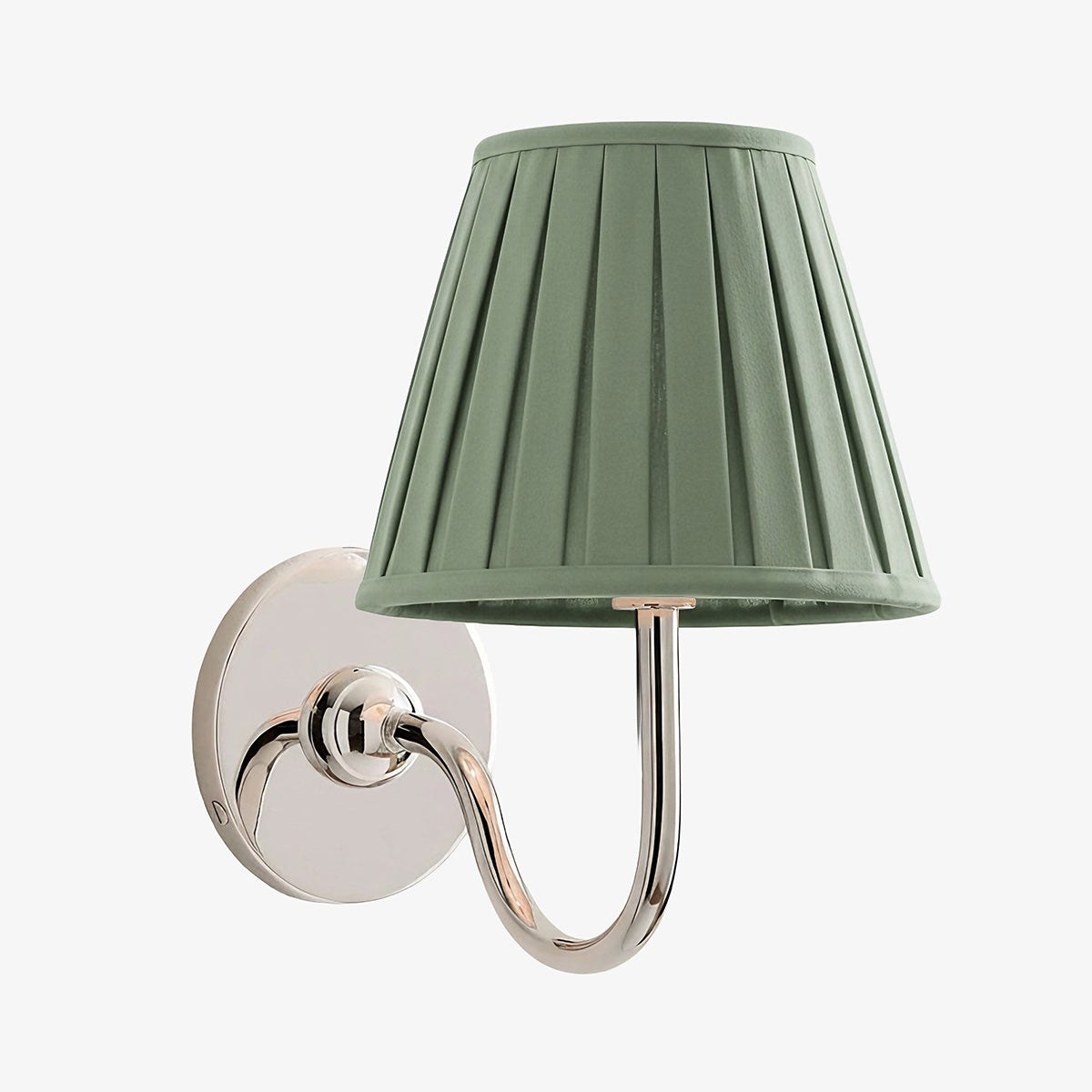 Grace Brass Linen Wall Lamp