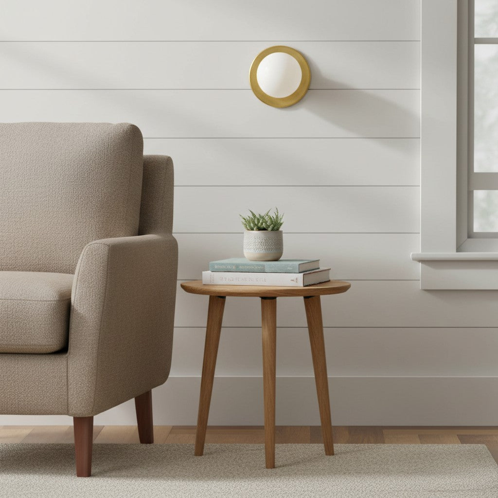 Pearl Milk Glass Modern Globe Wall Sconce