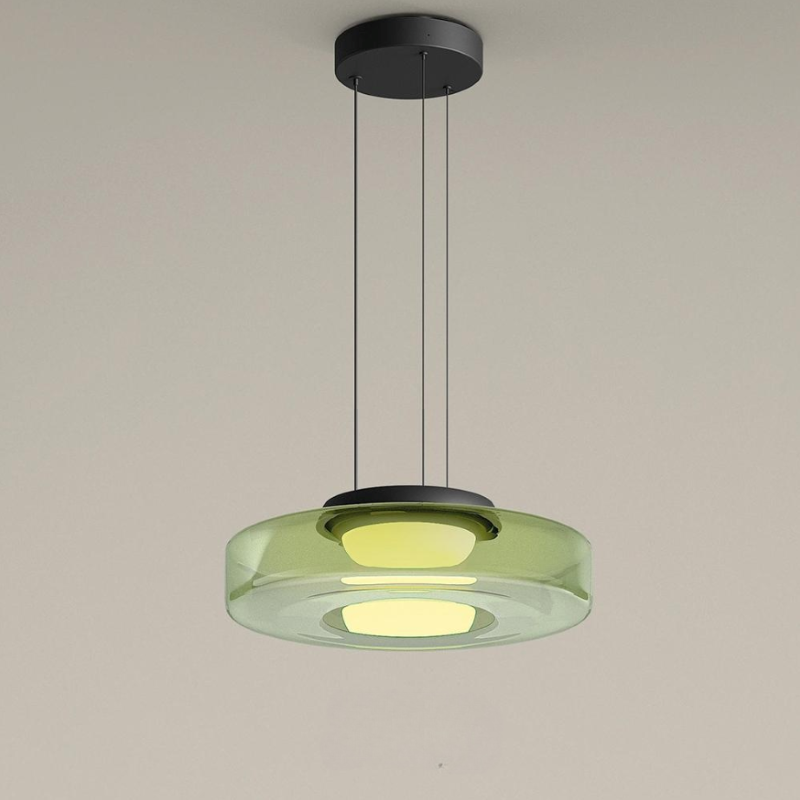 Jojo Glass Pendant Light Multi-tiered Structure - Lamp Copper