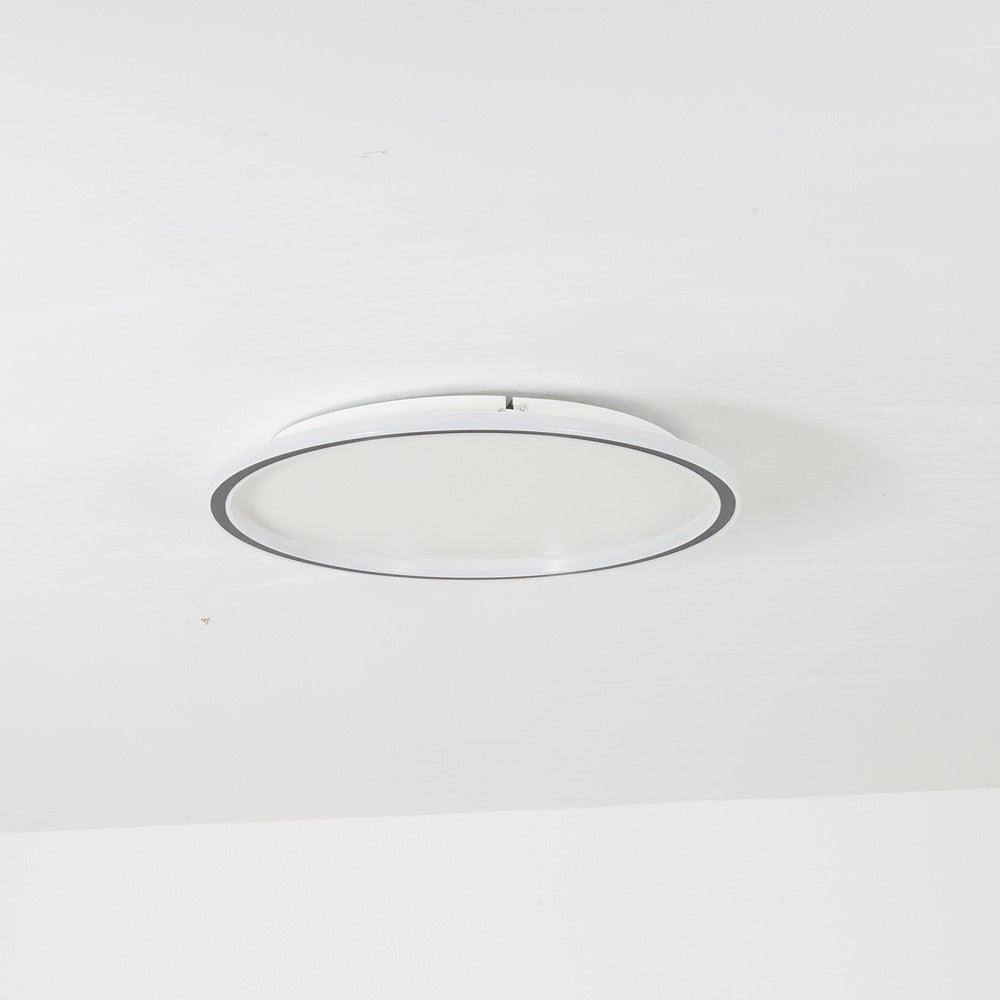 Quasso Flush Mount Ceiling Light Modern LED Round - Lamp Copper