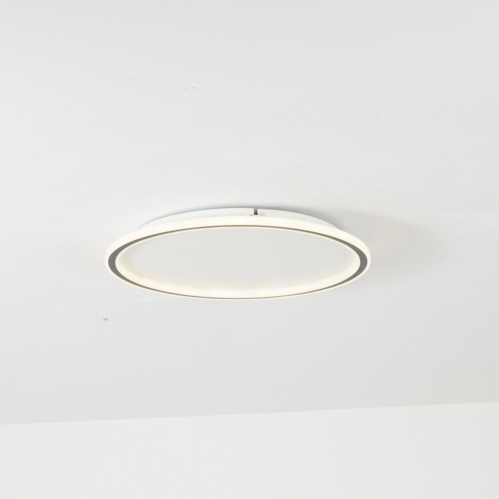 Quasso Flush Mount Ceiling Light Modern LED Round - Lamp Copper