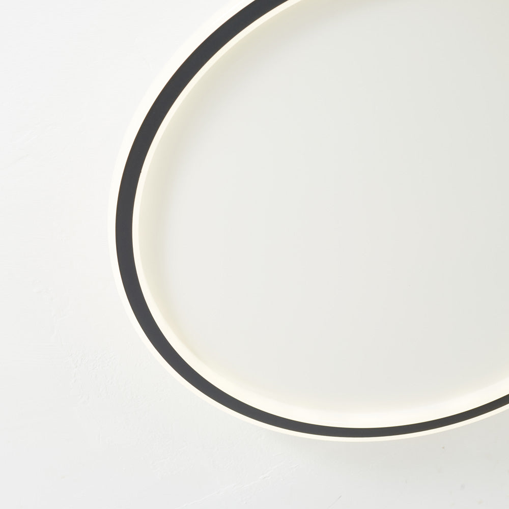 Quasso Flush Mount Ceiling Light Modern LED Round - Lamp Copper