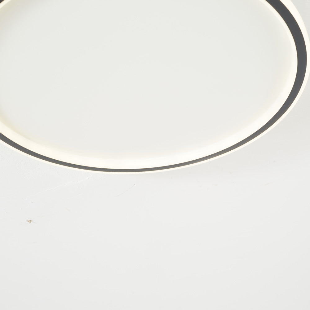 Quasso Flush Mount Ceiling Light Modern LED Round - Lamp Copper