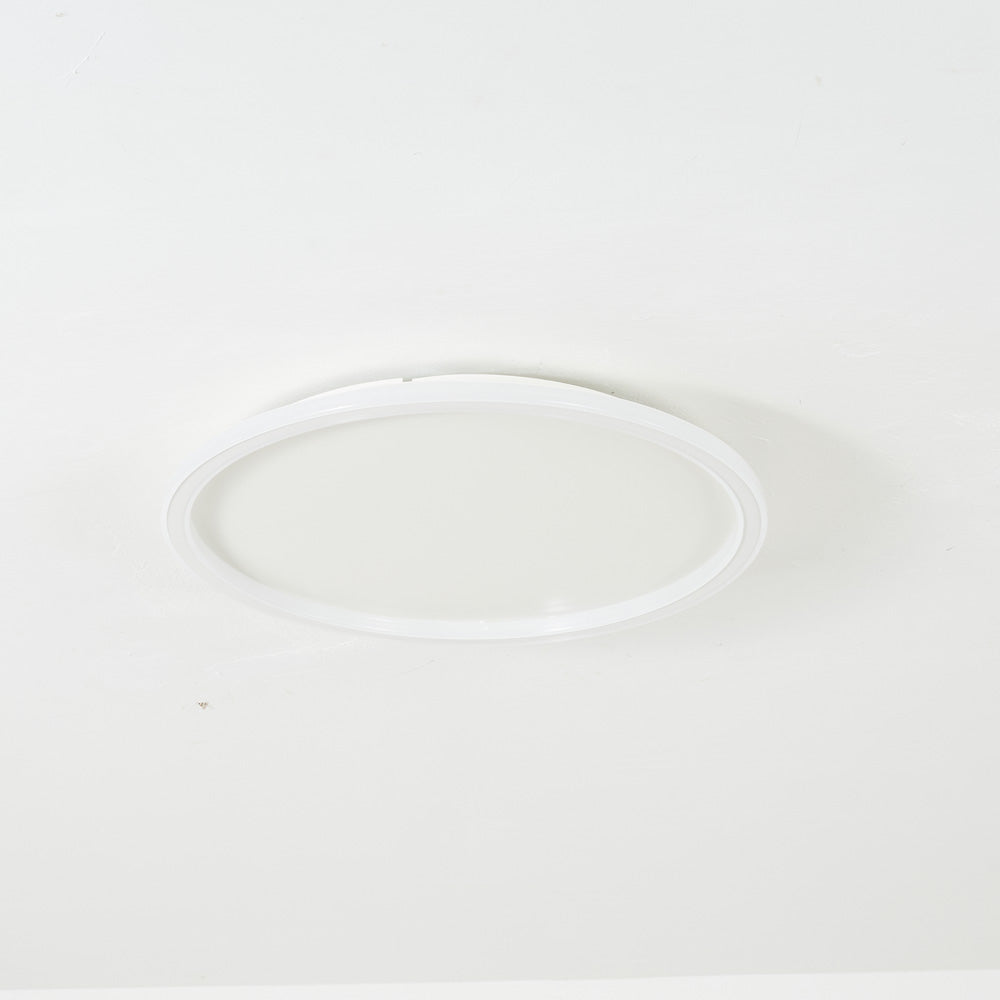 Quasso Flush Mount Ceiling Light Modern LED Round - Lamp Copper