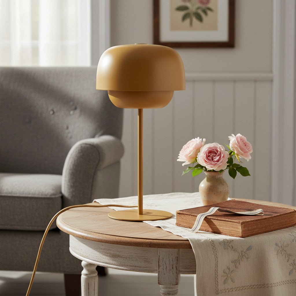 Orbit Contemporary Metal Dual Shade Lamp