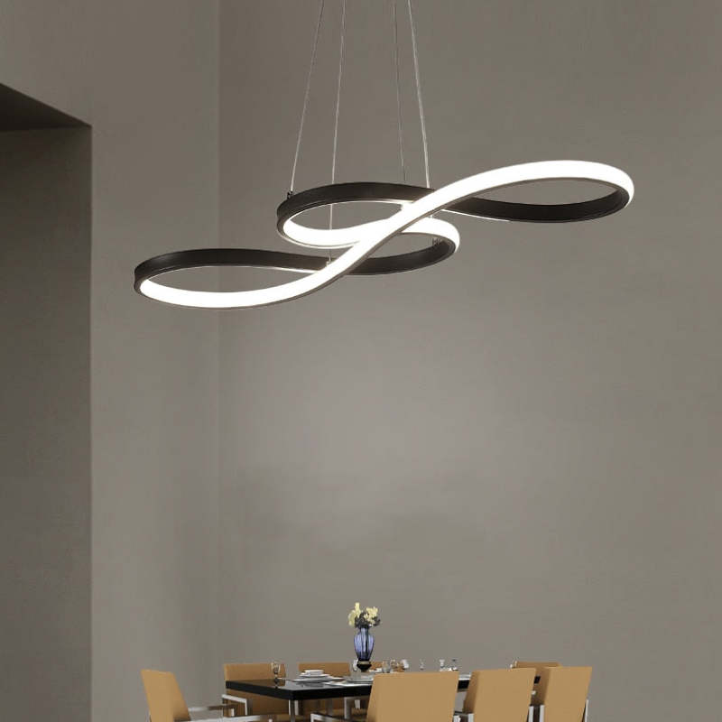 Durell Musical Note Pendant Light, Black & Gold - Lamp Copper