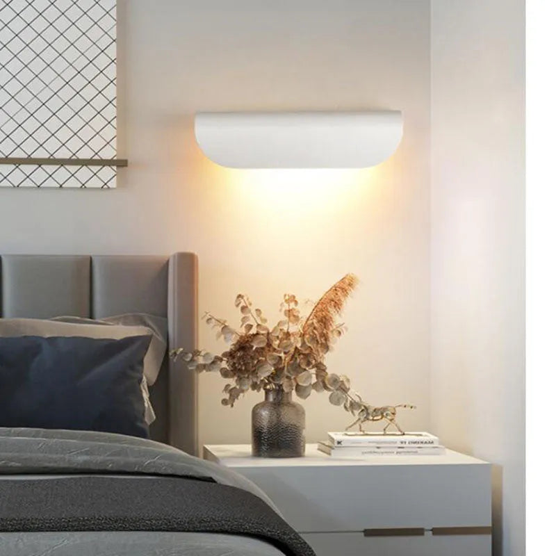 Ray Modern Outdoor Wall Lighting, Waterproof, Curved - Lamp Copper