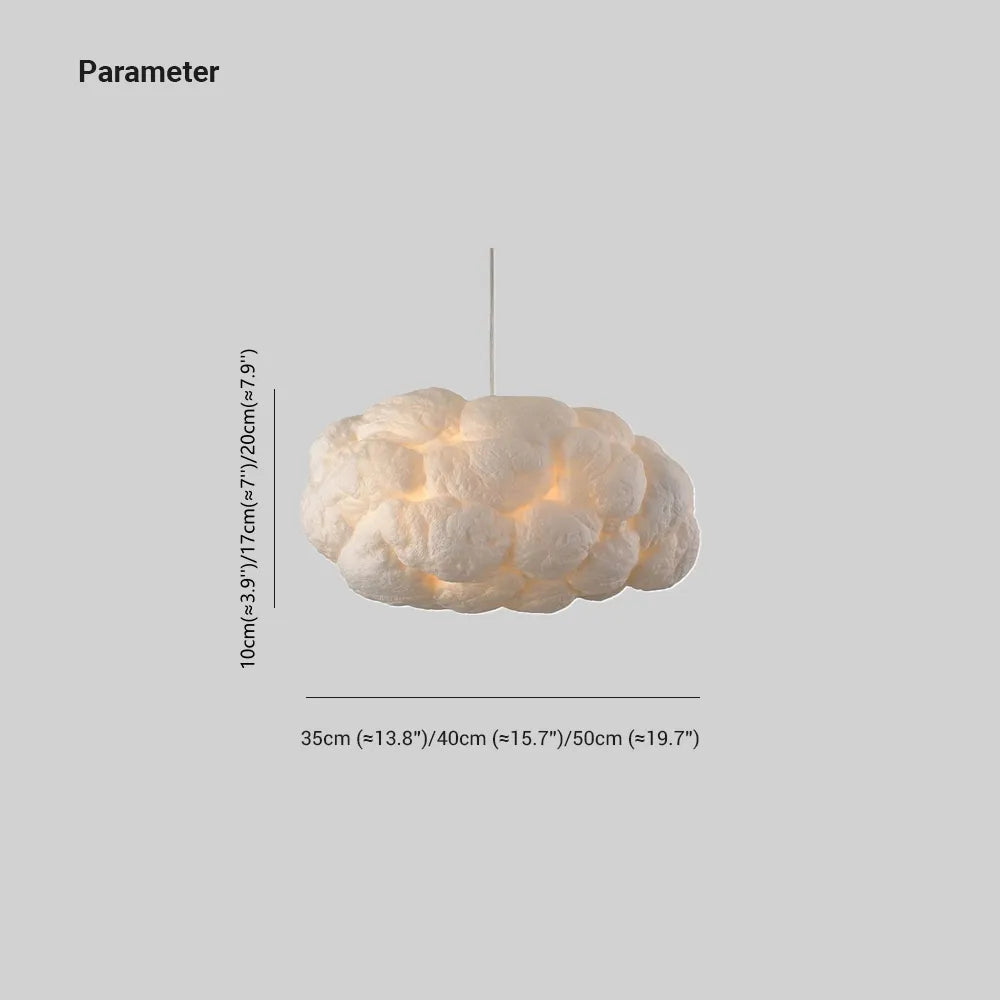 Nuage Cloud Nordic Designer Pendant Light - Lamp Copper