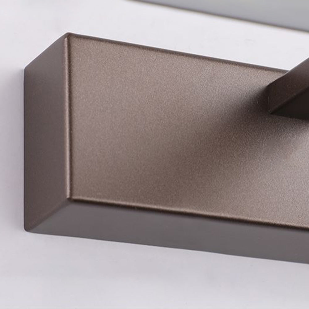 Arisha LED Rotatable Mirror Front Vanity Wall Lamp, Metal, Bathroom - Lamp Copper