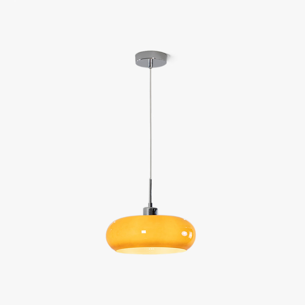 Charlotte Glass Pendant Light - Lamp Copper