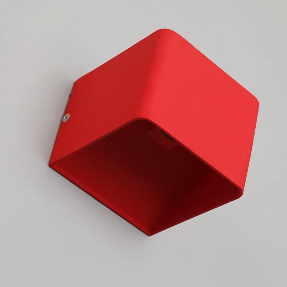Aira Indoor Wall Lamp Square Colorful - Lamp Copper