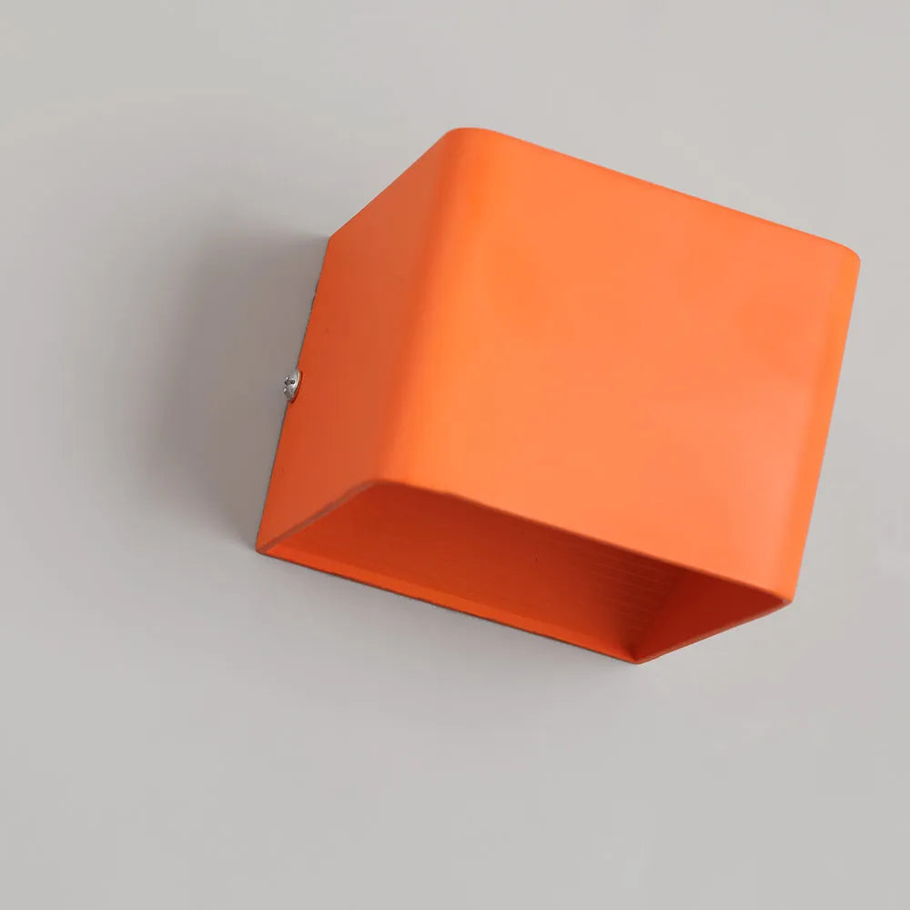 Aira Indoor Wall Lamp Square Colorful - Lamp Copper