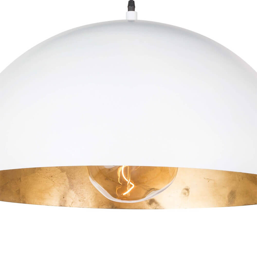 Aevum Modern Metal Dome Pendant Light - Lamp Copper