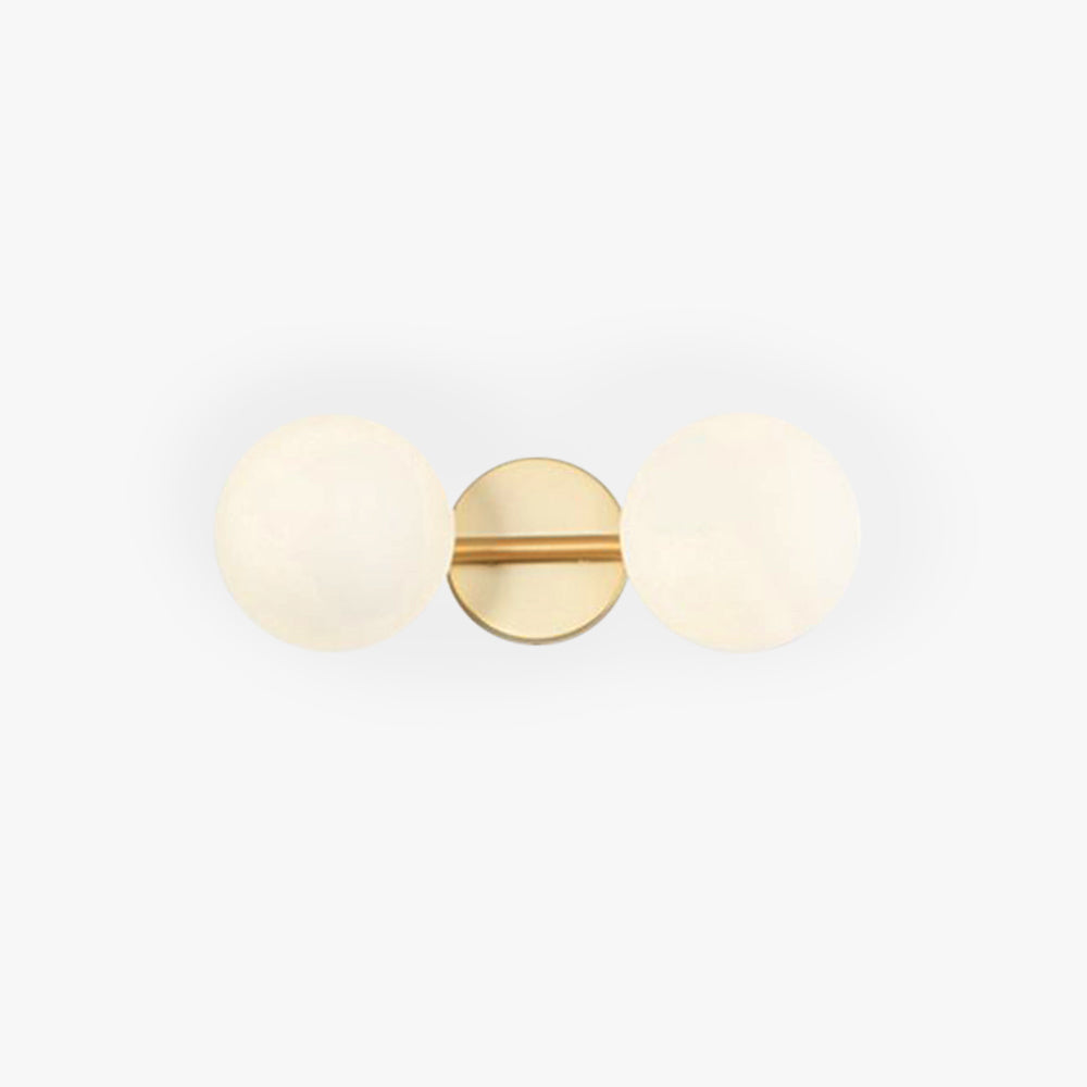 Valentina Modern Dome Metal Bathroom & Vanity Wall Lamps, Multicolor - Lamp Copper