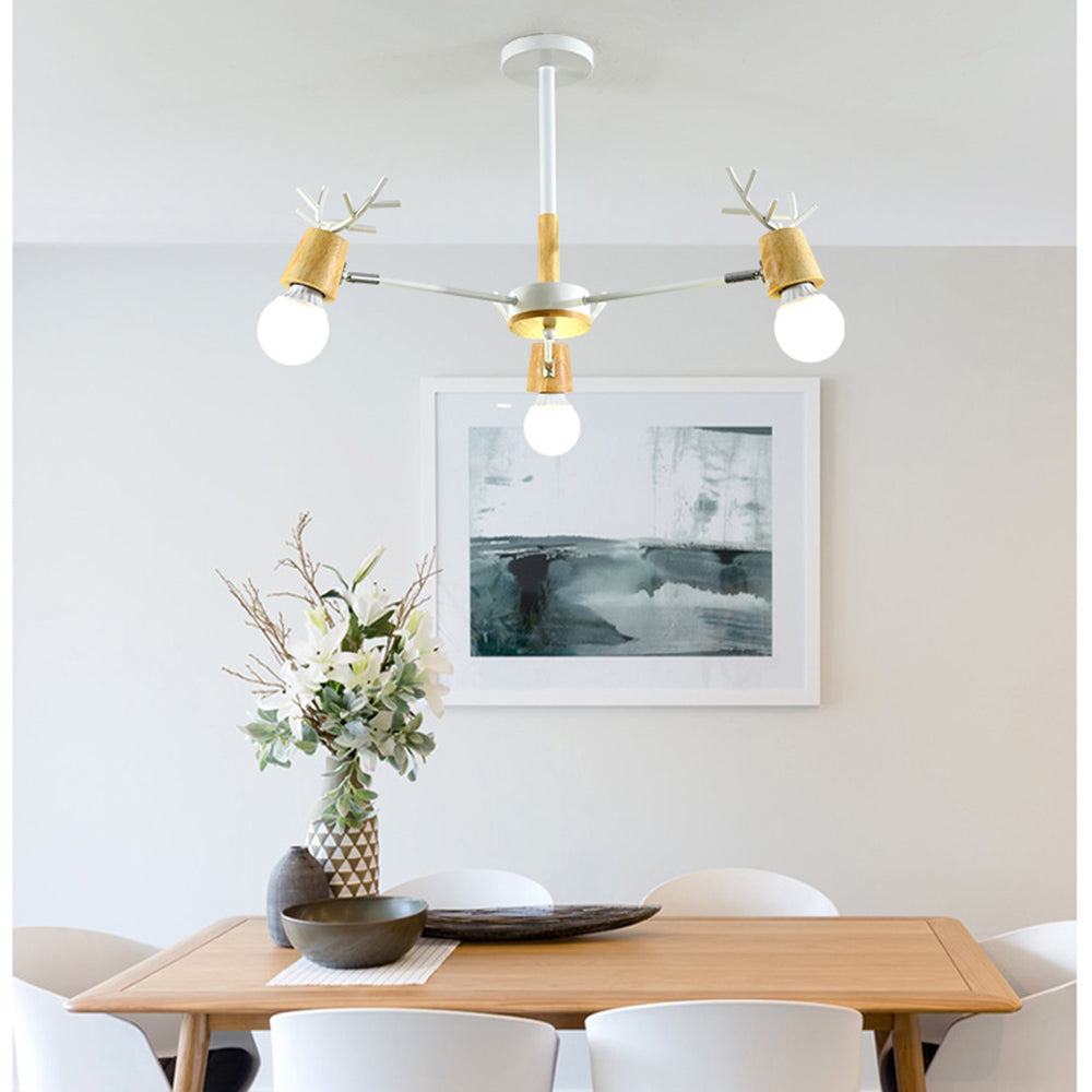 Valentina Deer Pendant Light, 7 Colour, 4 Style - Lamp Copper