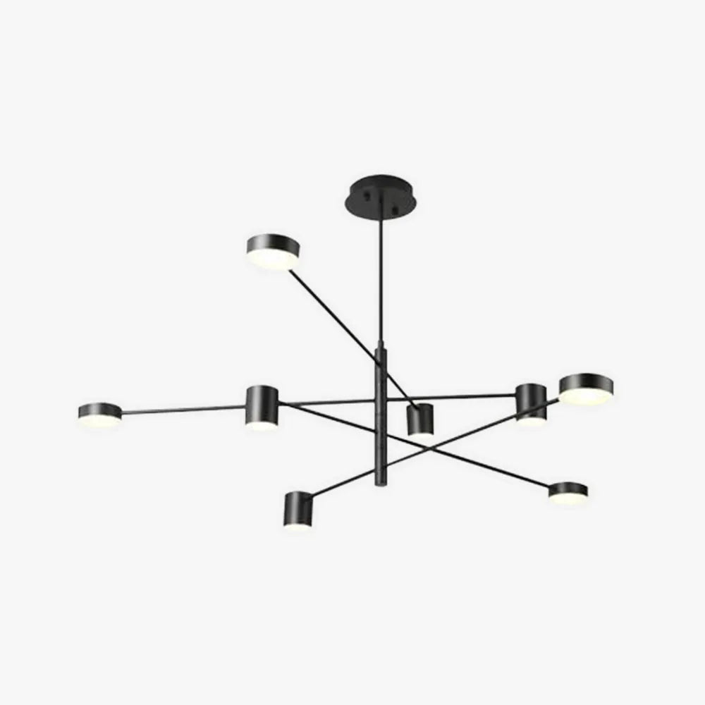 Arisha Pendant Light Branch Industrial Black/Gold, Bedroom - Lamp Copper