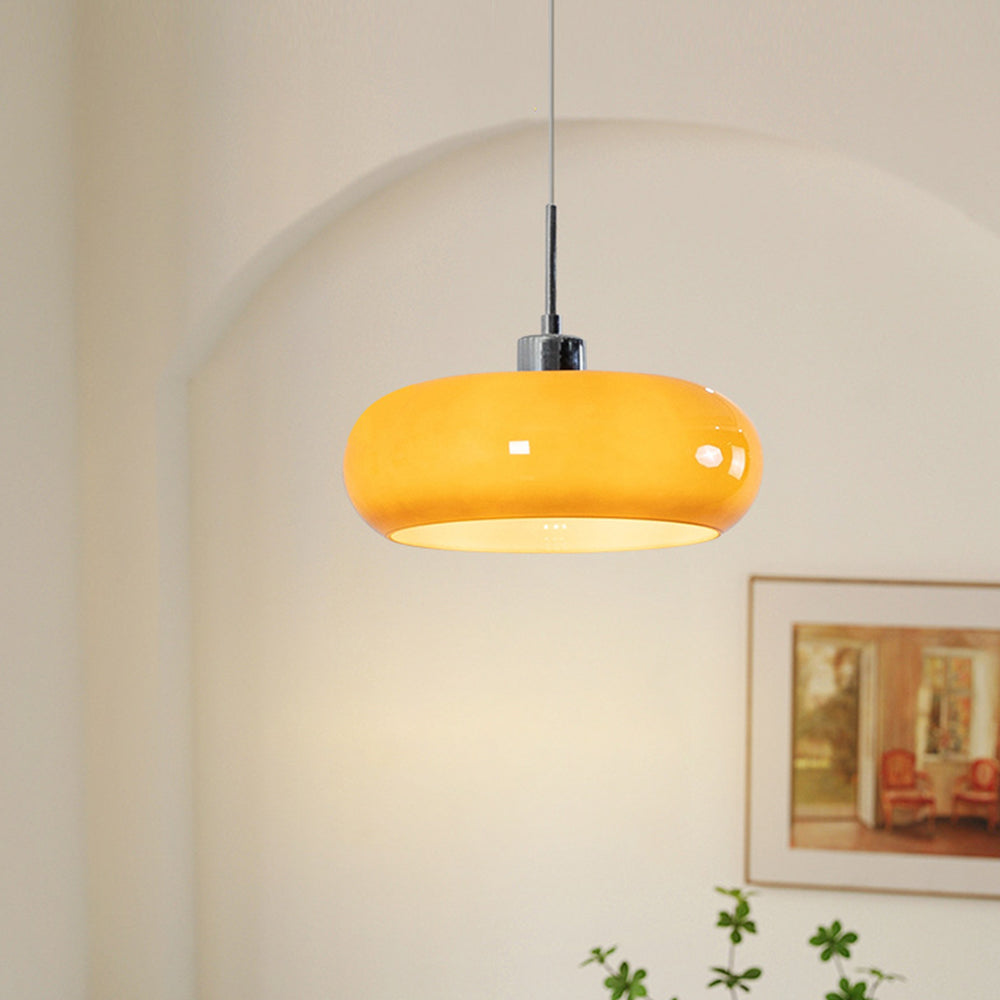 Charlotte Glass Pendant Light - Lamp Copper