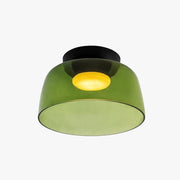 Aria Modern Simple Creative Glass Flush Mount Ceiling Light - Lamp Copper