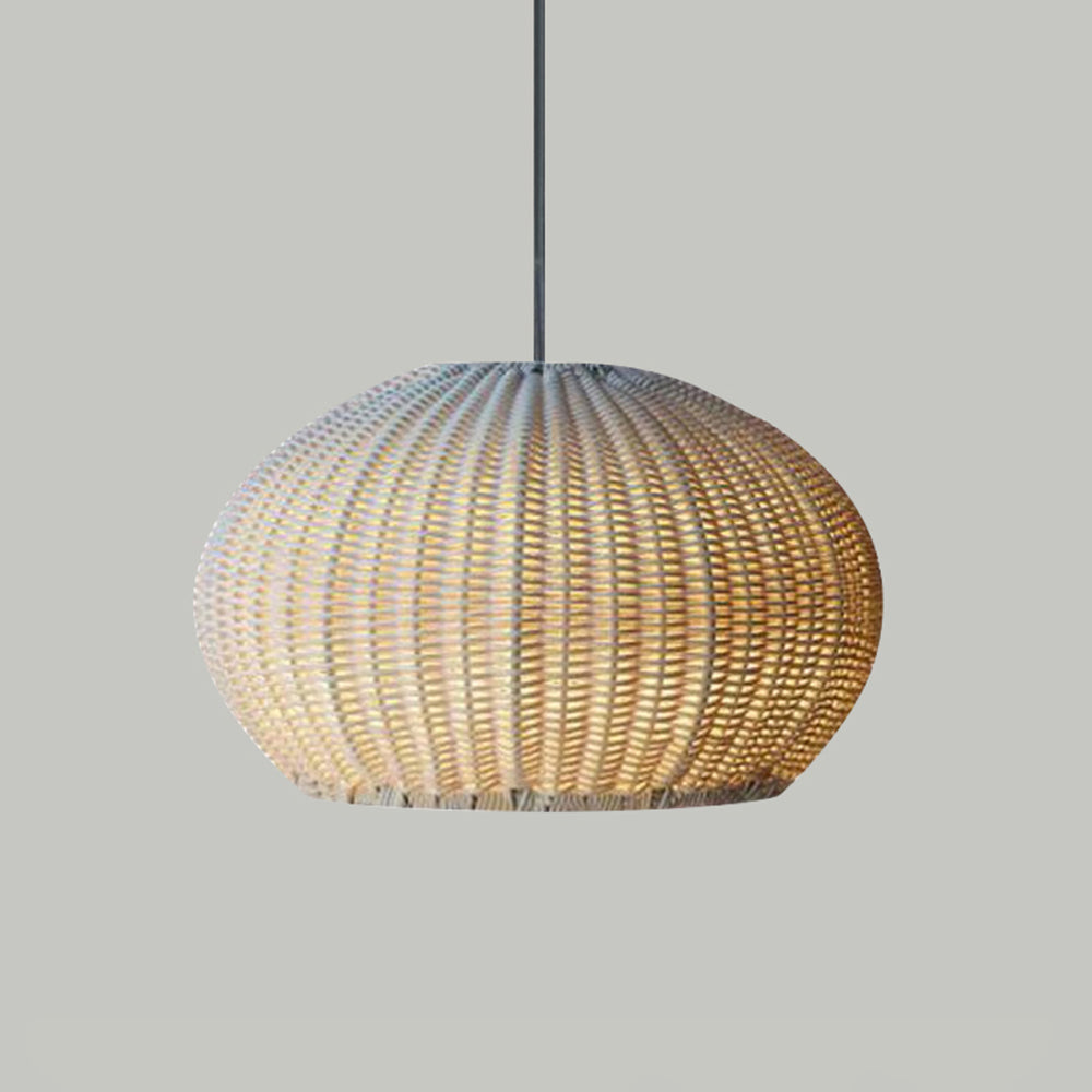 Ray Modern Lantern Pendant Light, Metal/Acrylic, Beige/Coffee - Lamp Copper