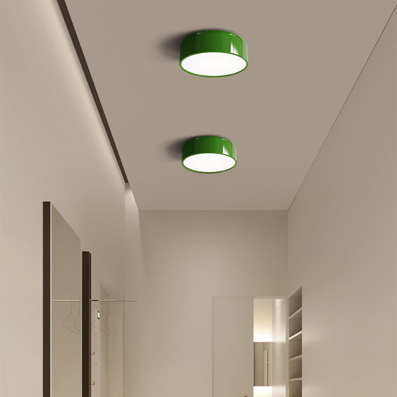 Valentina Vintage LED Flush Mount Ceiling Light Study Bedroom Kitchen - Lamp Copper