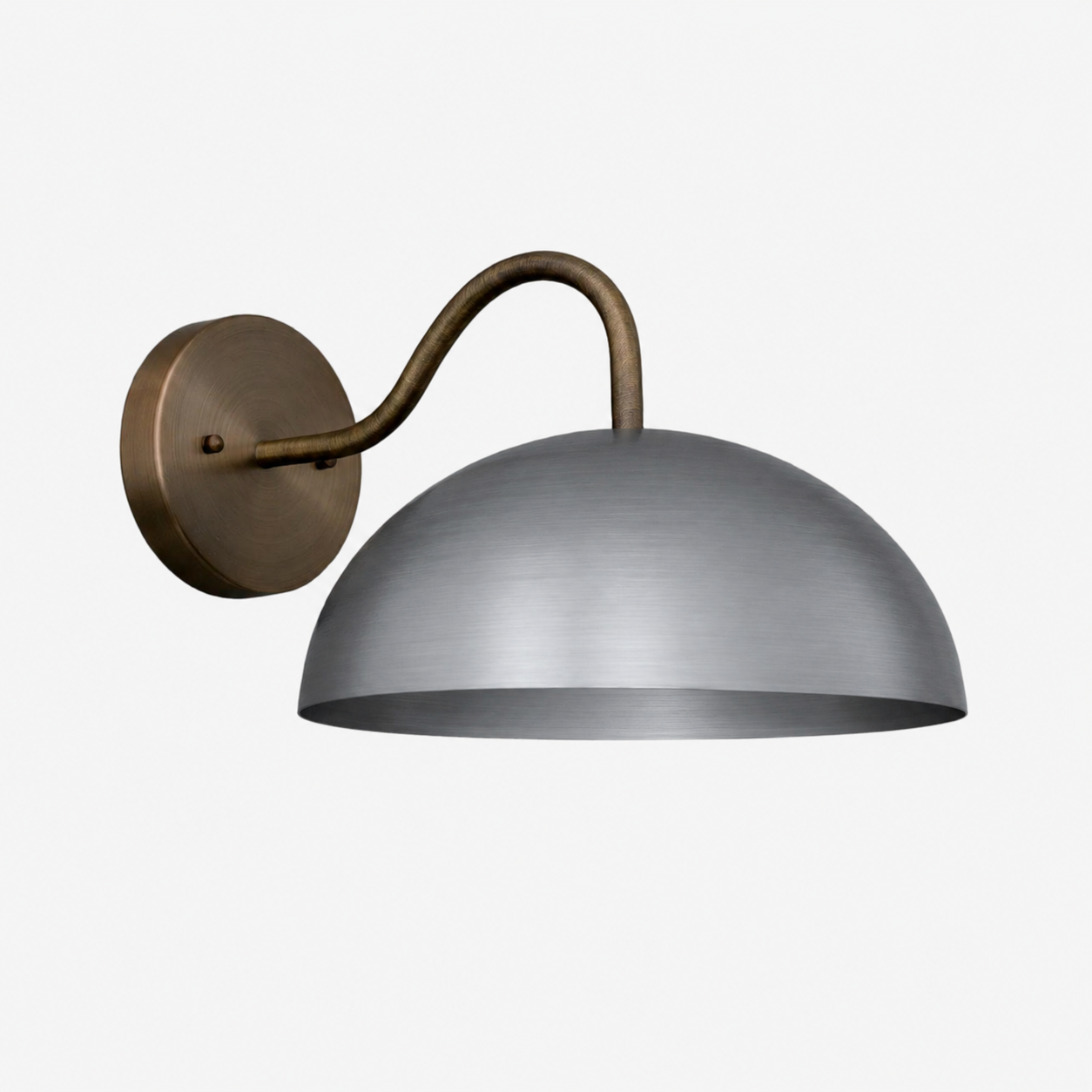 Disc Wall Sconce Metal Modern Vintage Hallway