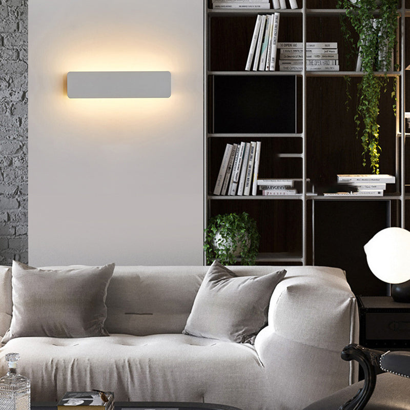 Arisha LED Metal Indoor Wall Lamp Rotatable, White - Lamp Copper