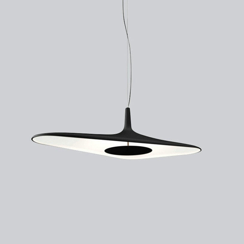 Arisha Modern Minimalist ResinCreative Pendant Light, Black/White - Lamp Copper